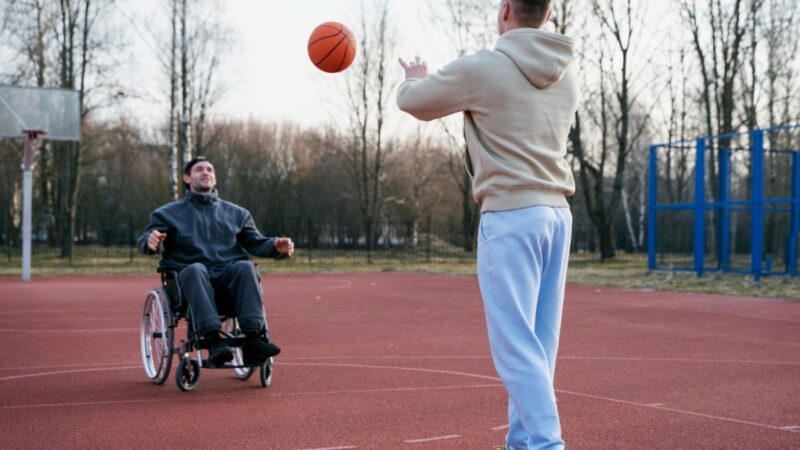 Sportowa integracja osób niepełnosprawnych w Myszkowie