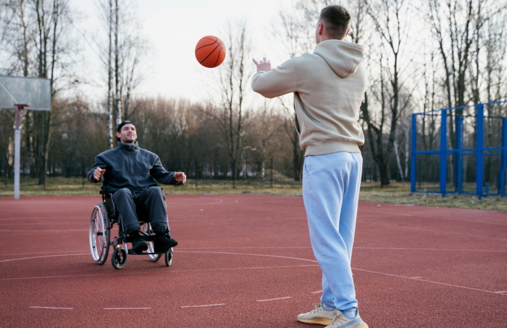 Sportowa integracja osób niepełnosprawnych w Myszkowie