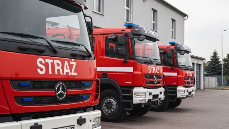 OSP Myszków z nowym wsparciem na sprzęt ratowniczy