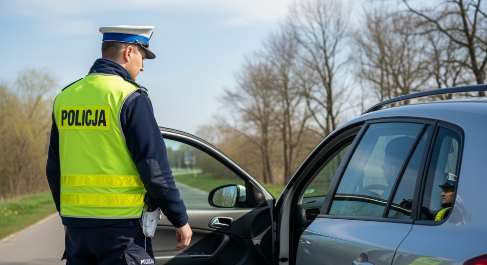 Policjant w wolnym czasie powstrzymał pijanego kierowcę przed tragedią