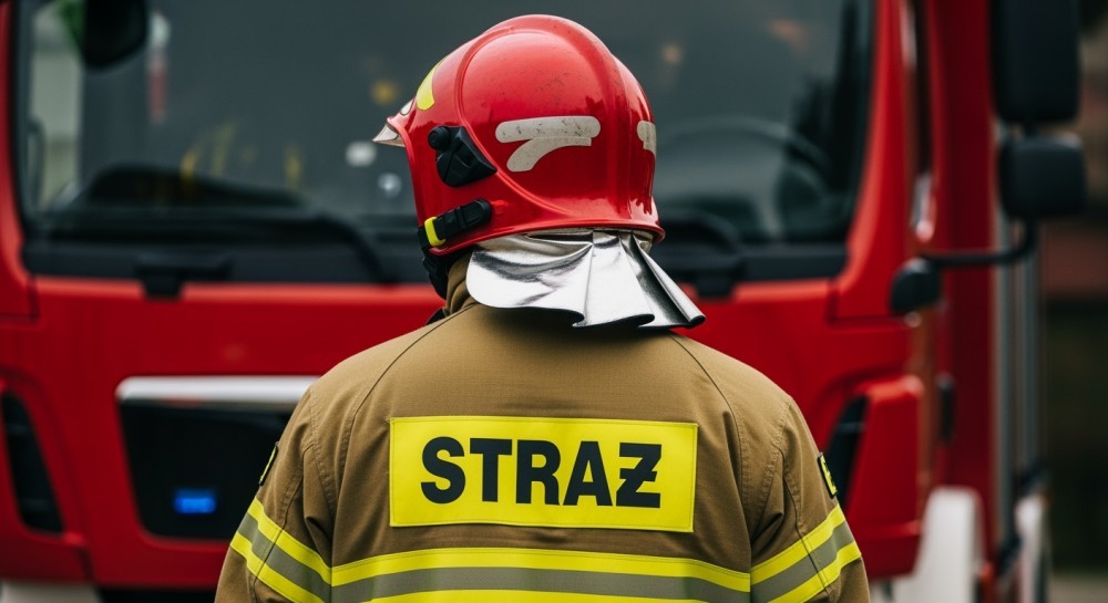 Strażacy w Lgocie: Efektywne ćwiczenia w walce z pożarem lasu 2025