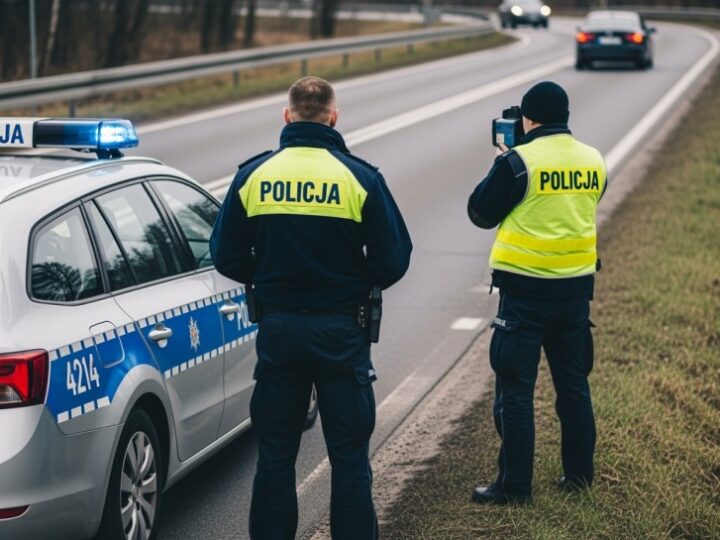 Myszkówscy policjanci w akcji „Prędkość” na drogach!