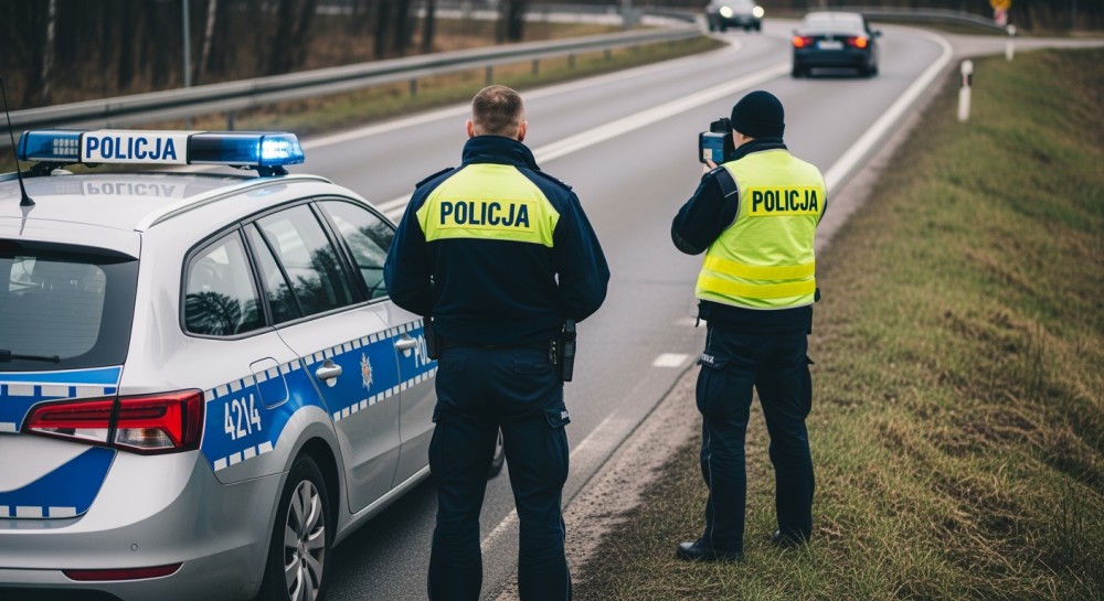 Myszkówscy policjanci w akcji „Prędkość” na drogach!