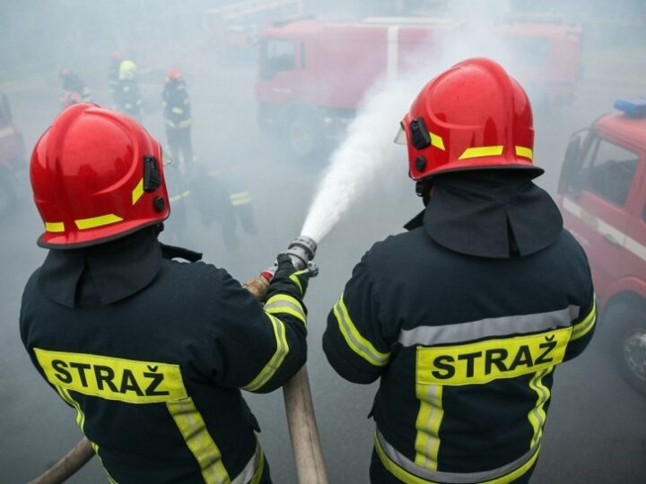 Strażacy z Myszkowa wspierają seniorów w walce z zagrożeniami pożarowymi