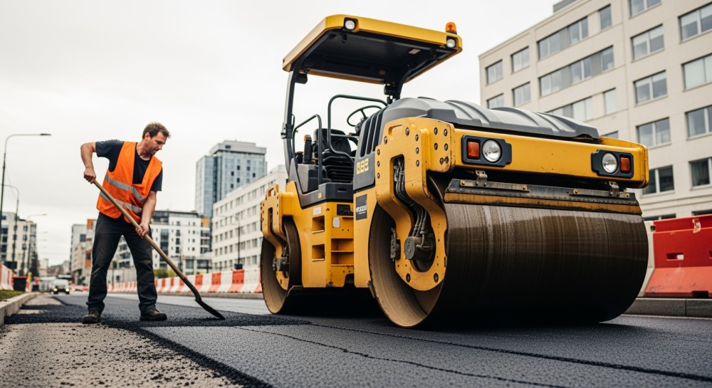 Nowa droga w gminie Poraj niemal gotowa – sprawdź ostatnie prace!