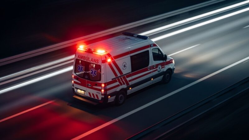 Policja uratowała życie mężczyzny w kryzysie