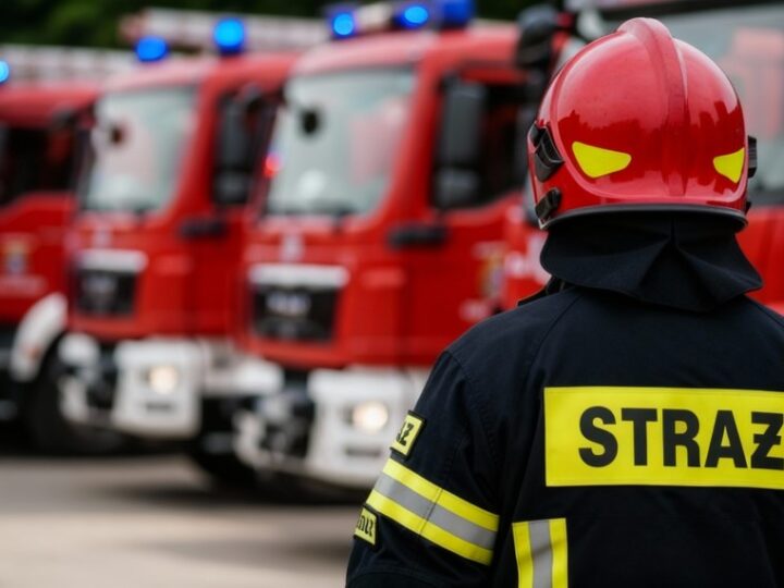 Myszków na czołowej pozycji w wyjazdach OSP w powiecie myszkowskim w 2025 roku