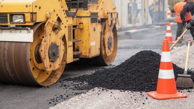 Nowa droga łącząca Gminy Poraj i Olsztyn już otwarta!