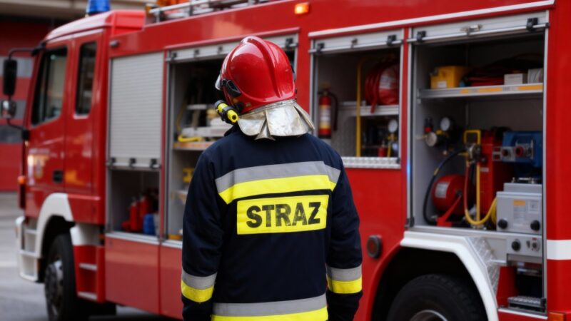 Nowoczesna remiza OSP Myszków – wizytówka miasta po metamorfozie