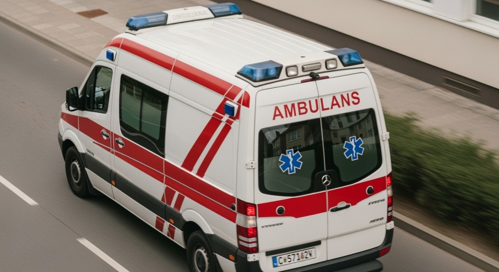 Strażacy w Żarkach: Interwencje w walce z zalaną jezdnią po roztopach