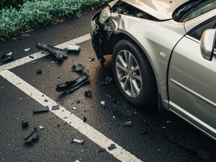 Cztery osoby ranne w wypadku busa w Ostrężniku