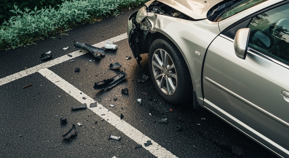 Cztery osoby ranne w wypadku busa w Ostrężniku