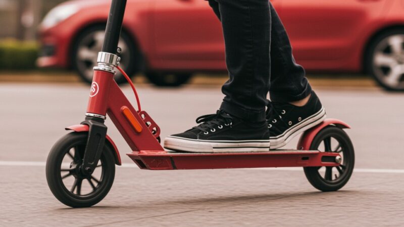 Zasady bezpiecznej jazdy na hulajnodze elektrycznej
