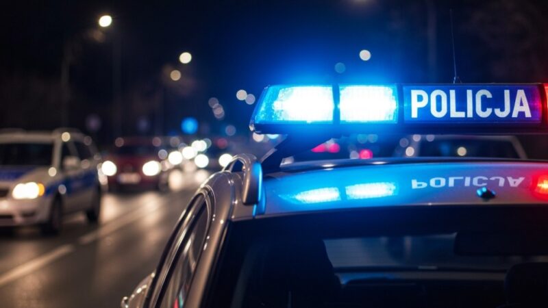 Młody mężczyzna zniszczył plac zabaw w Koziegłowach – szukamy świadków!