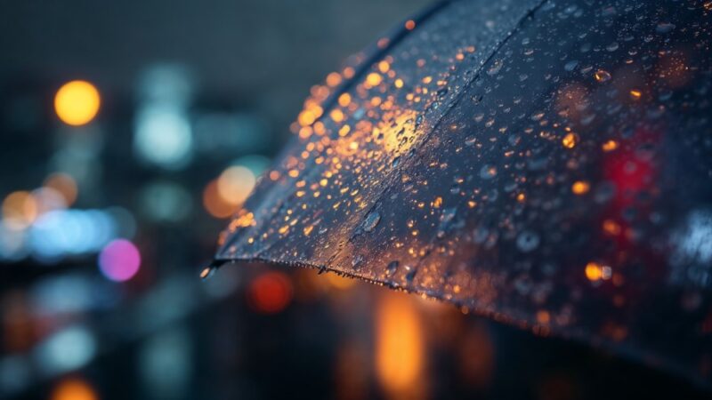 Burze w gminie Poraj: ostrzeżenie meteorologiczne na 15 maja