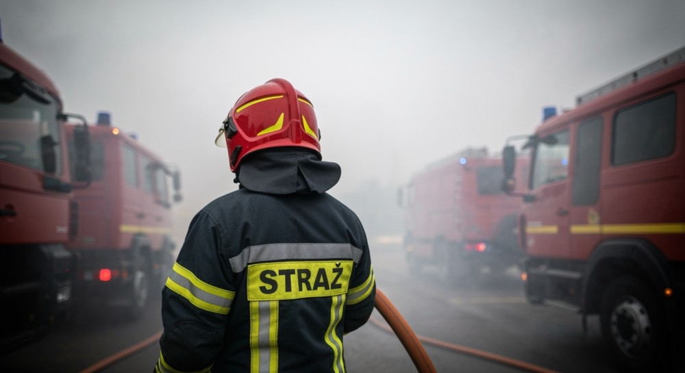 Cztery interwencje strażaków w Żarkach: alarmujące pożary traw w obliczu wysokiego ryzyka
