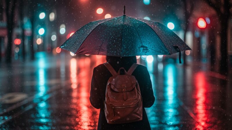 Burze w gminie Poraj: alert meteorologiczny na 9 czerwca