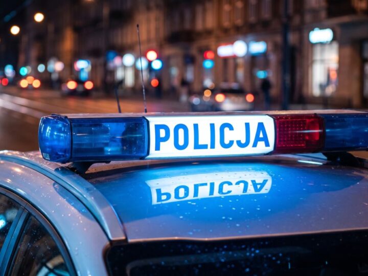 Przedszkolaki odkrywają tajemnice myszkowskiej komendy policji