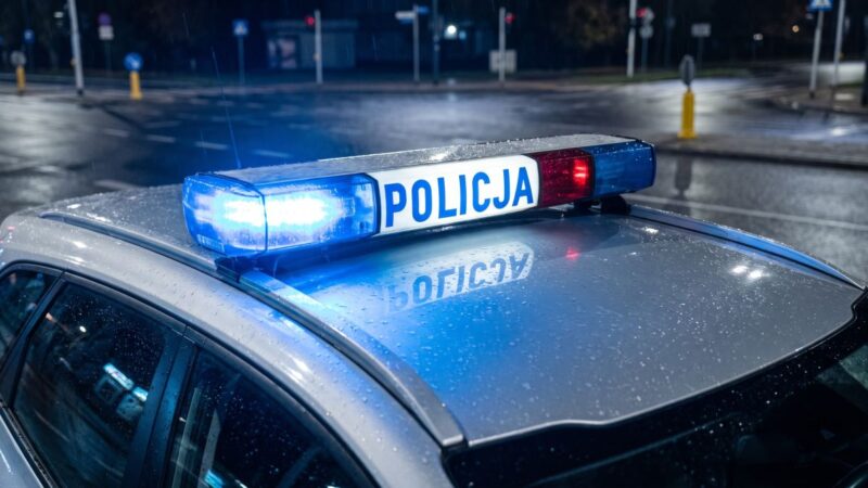 Pijany kierowca Opla na ścieżce rowerowej z zakazem prowadzenia pojazdów
